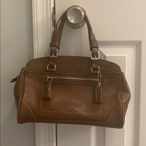 Small Coach Leather Handbag